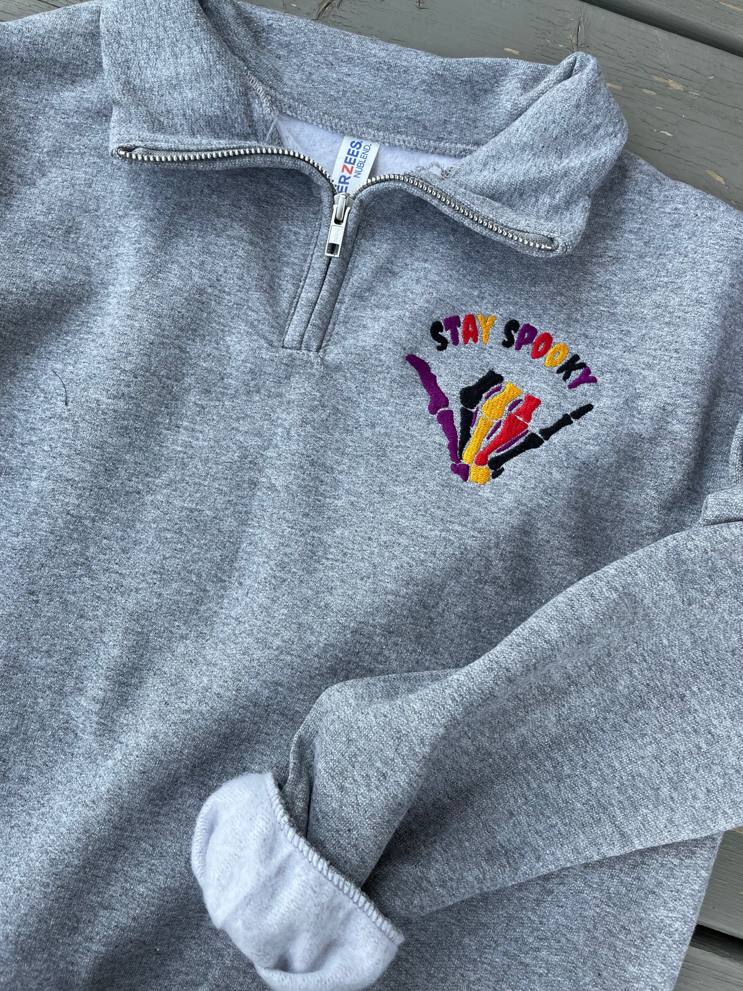Dark Stay Spooky 1/4 Zip
