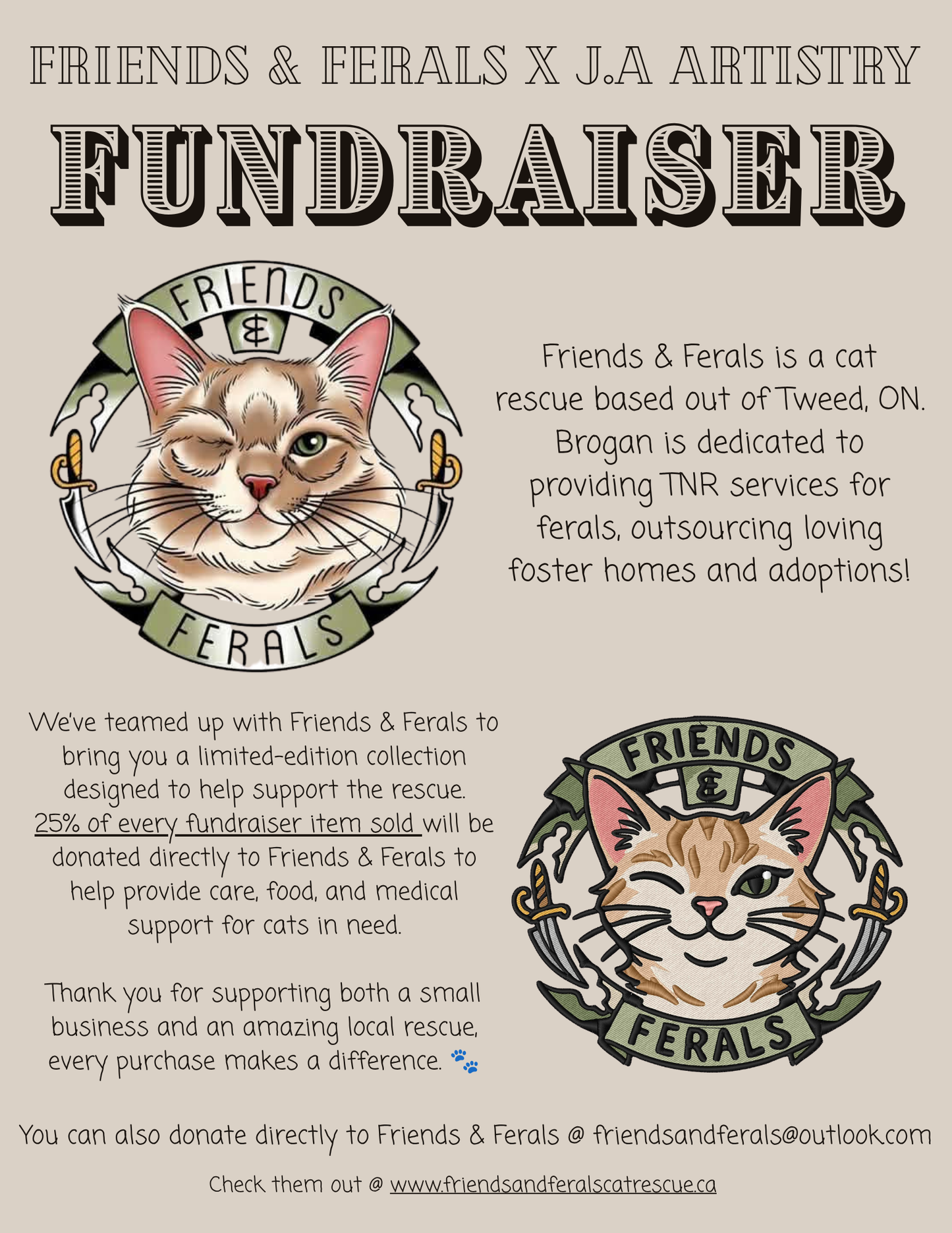 Cat Heart (Friends & Ferals Fundraiser)