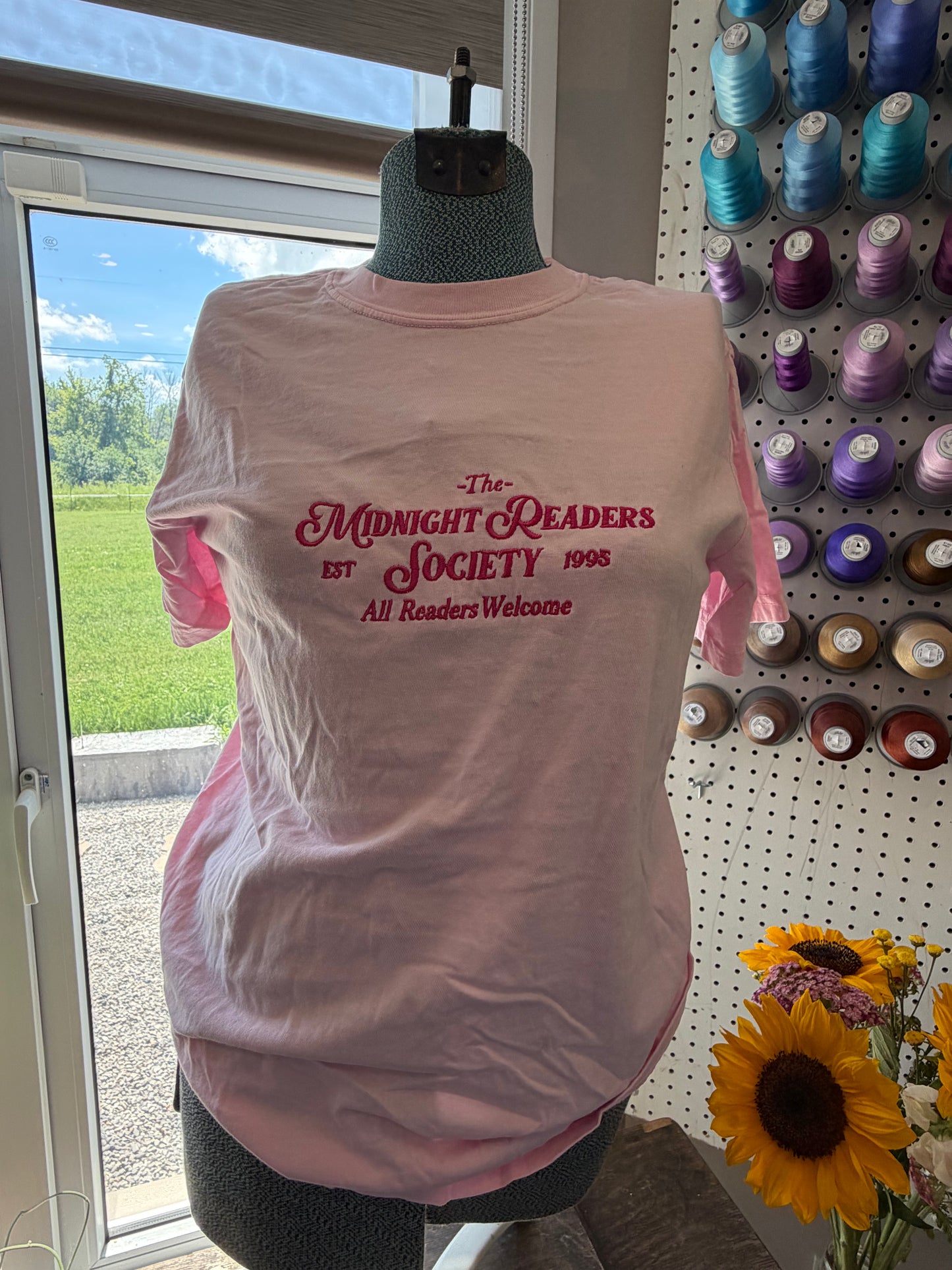 Medium Pink Midnight Readers Tee-Shirt