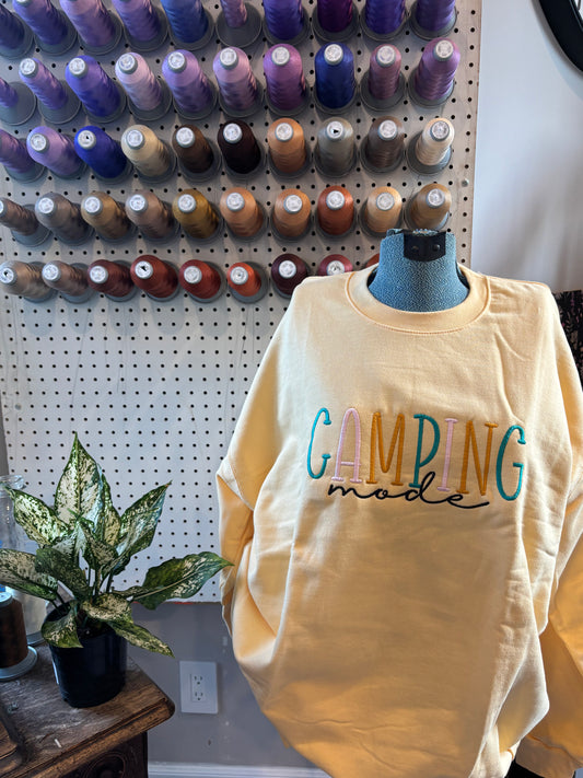 XL butter camping mode crew