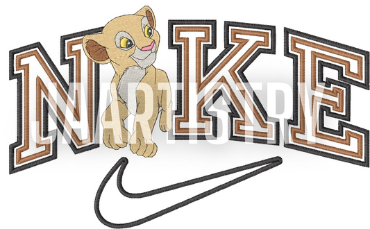 Nala Embroidery File Download.