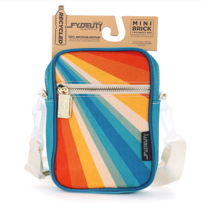 Crossbody Mini Brick Bag | Rainbow