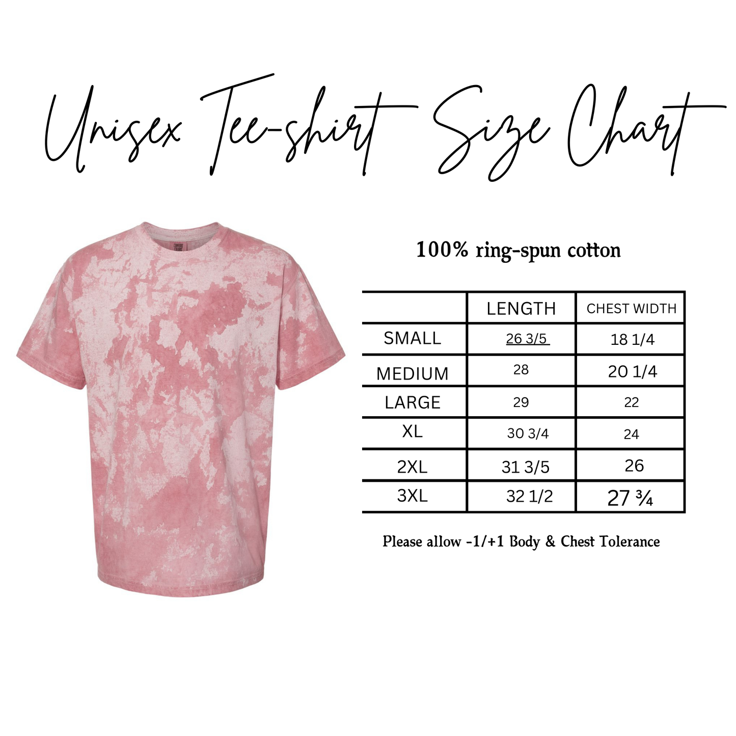 Blue Tie Dye Coastal Shell Tee-Shirt