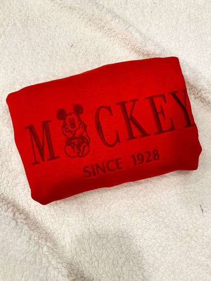 Red Mickey Crew