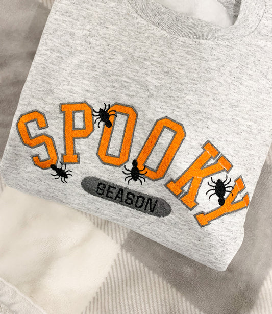 Orange Spider Spooky Season
